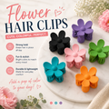 Flower Hair Clips 🌸
